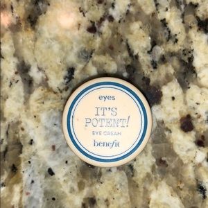 It’s potent! Eye cream